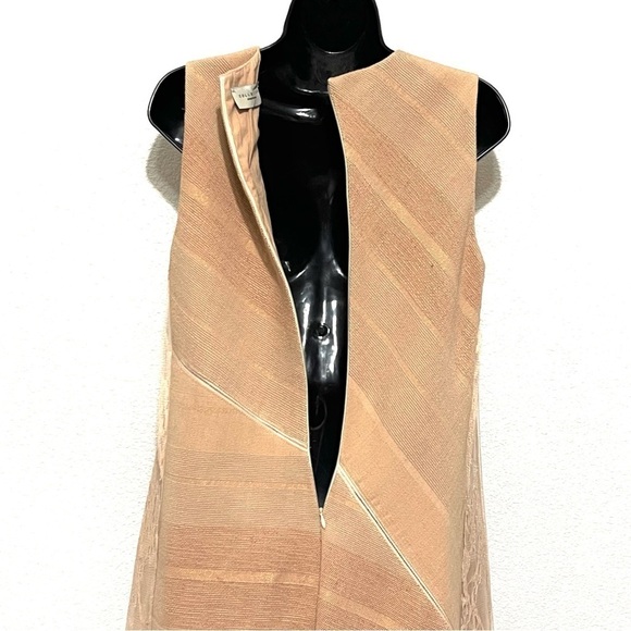 Collectiva Concepcion Woman Classy Peach Lace Dress Size 8 - Picture 13 of 16